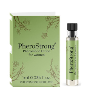 Пробник Парфюм для женщин PheroStrong Entice, с феромонами, 1 мл - No Taboo