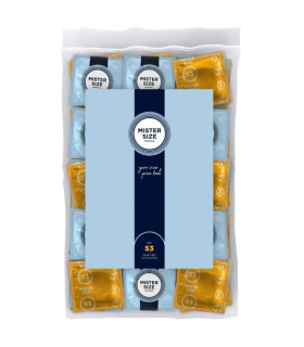 Презервативы латексные Mister Size Regular 53 мм, 1 шт - No Taboo