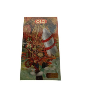 Презерватив с усиками OLO Kirin Thorn с шариком, 1 шт - No Taboo