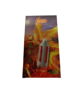 Презерватив с усиками OLO Phoenix Spiny с шариком, 1 шт - No Taboo