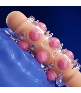 Презерватив OLO с 12 шариками, 1шт - No Taboo