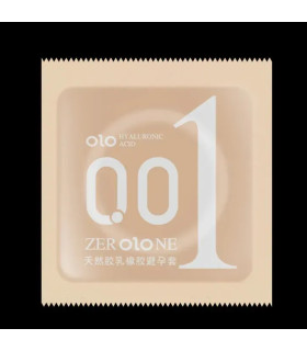 Презервативи ультра тонкі OLO з ефектом холод-тепло, 10шт/уп - No Taboo