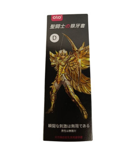 Насадка на член з відростком OLO з лубрикантом, прозора - No Taboo