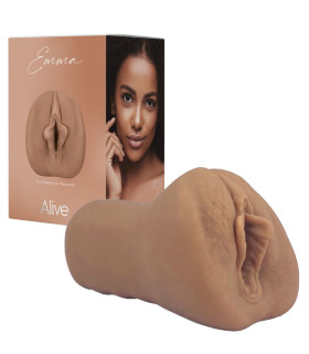 Мастурбатор реалiстичний Alive Emma M вагіна, бежевий, 14.8 х 9 см - No Taboo