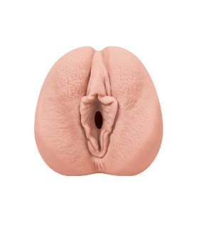 Мастурбатор реалистичный Alive Amelia S вагина, бежевый, 13.4 х 7.9 см - No Taboo