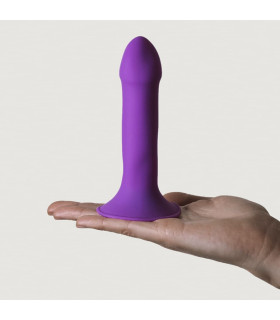 Фаллоимитатор Adrien Lastic Hitsens 6 термореактивный, фиолетовый, 13.5 х 3.3 см - No Taboo