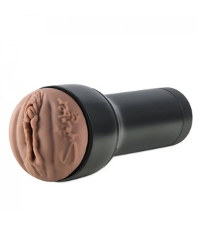 Мастурбатор реалистичный Kiiroo Feel September Reign, из киберкожи, коричневый, 22.5 х 8.9 см - No Taboo