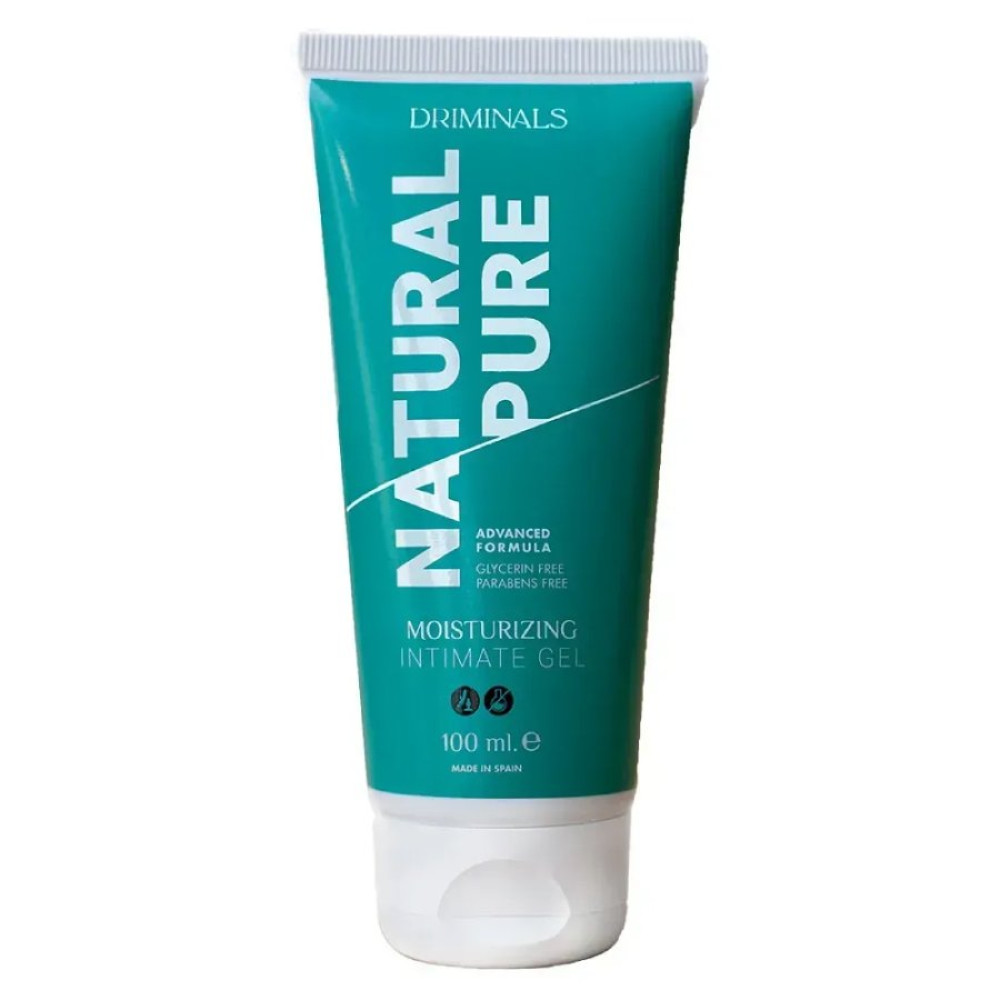 Лубрикант для чутливої ​​шкіри Driminals Natural Pure на водній основі, 100 мл (334972), zoom