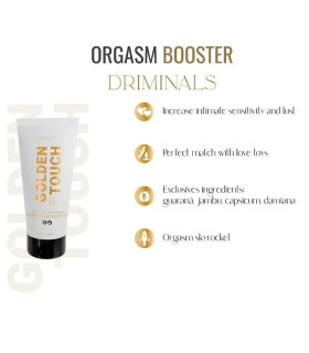 Лубрикант Driminals Golden Touch Booster для клитора, 30 мл - No Taboo