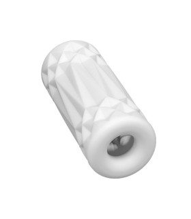 Мастурбатор Pretty Love Pop-Top у вигляді банки, білий, 9 х 3.5 см - No Taboo