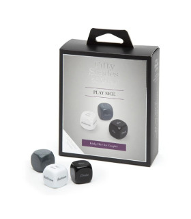 Эротическая игра Fifty Shades of Grey для пары, 3 кубика (поврежденная упаковка) - No Taboo