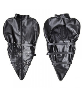 Фіксатор BDSM IDEA SM на руки через шию, чорний, One Size - No Taboo