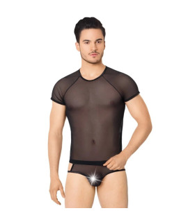 Эротический костюм мужской шорты с футболкой M/L - No Taboo