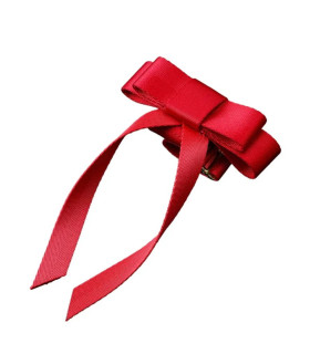 Монтажный аксессуар с бантиком UPKO Bowknot для вибратора на распорку, красный - No Taboo