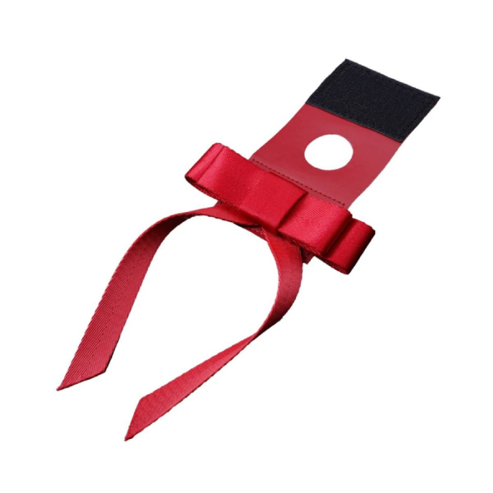 Монтажный аксессуар UPKO Bowknot для фаллоимитатора на распорку, красный (336013), zoom