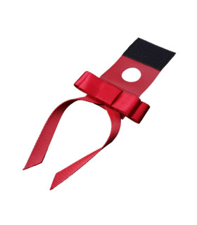 Монтажный аксессуар UPKO Bowknot для фаллоимитатора на распорку, красный - No Taboo