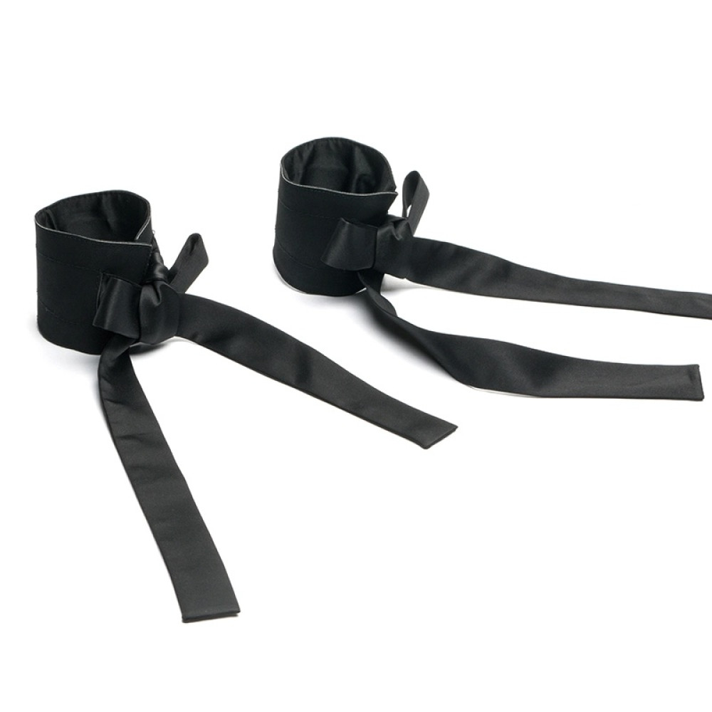 Наручники на запястья Roomfun, черные (336230), zoom