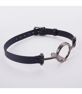 Кляп Roomfun M з кільцем, сріблястий, 4 см - No Taboo