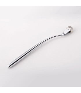 Колесо Вартенберга Roomfun, сріблясте, 18 х 2 см - No Taboo