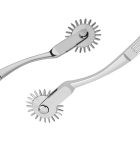 Колесо Вартенберга Roomfun металлическое, серебристое, 18.3 х 2.2 см - No Taboo