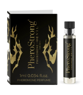Пробник Парфюм для мужчин PheroStrong Pheromone Devil с феромонами, 1 мл - No Taboo