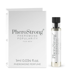 Пробник Парфюм для мужчин PheroStrong Pheromone Popularity с феромонами, 1 мл - No Taboo