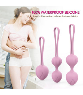 Набір вагінальних кульок Every Night Toys Wendy бузковий, 3 шт - No Taboo