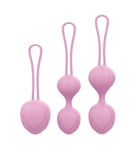 Набір вагінальних кульок Every Night Toys Wendy бузковий, 3 шт - No Taboo