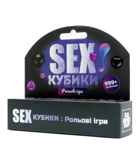 Настольная игра Fun Games Shop SEX Кубики Ролевые Игры, 5 шт - No Taboo