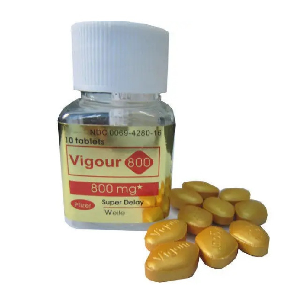 Мужские таблетки Vigour 800 для повышения потенции, 10 шт (341004), zoom
