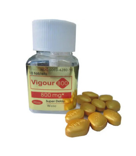 Мужские таблетки Vigour 800 для повышения потенции, 10 шт - No Taboo