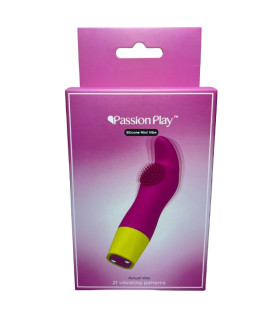 Минивибратор Passion Play розовый, 9 х 2.5 см - No Taboo