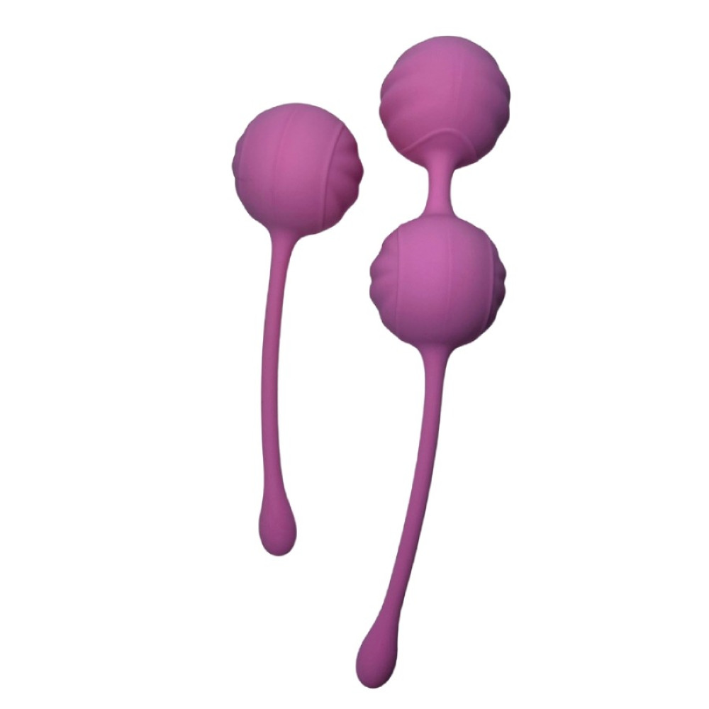 Набір вагінальних кульок Кегеля Passion Play рожеві, 2 шт (341312), zoom