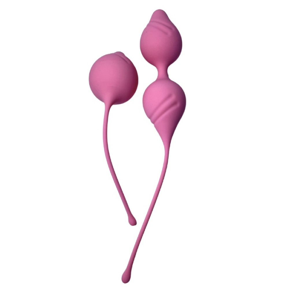 Набір вагінальних кульок Кегеля Passion Play рожеві, 2 шт (341313), zoom