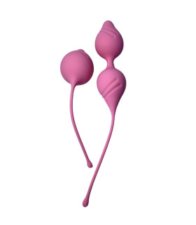 Набір вагінальних кульок Кегеля Passion Play рожеві, 2 шт - No Taboo