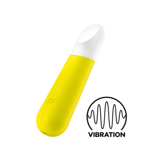 Віброкуля Satisfyer Ultra Power Bullet 4 жовта, 9.6 х 2.3 см - No Taboo