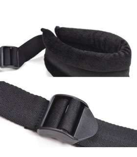 Секс-качели Star Night с креплением на дверь, черные, One Size - No Taboo