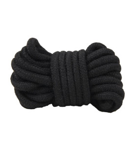 Верёвка для бондажа Star Night черная, One Size - No Taboo