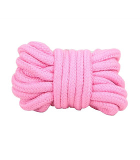 Верёвка для бондажа Star Night розовая, One Size - No Taboo