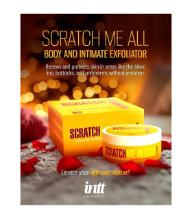 Скраб с соблазнительным ароматом Intt Scratch Me Allll для тела и интимных зон, 100 мл - No Taboo