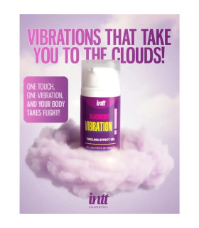 Жидкий вибратор Intt Vibration Blackberry с ароматом ежевики, 15 мл - No Taboo