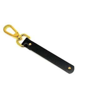 Кастомный брелок UPKO с позолотой 24К, итальянская кожа - No Taboo