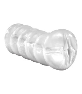 Мастурбатор-вагина Pipedream PDX Extreme прозрачный, 15 х 6 см (поврежденная упаковка) - No Taboo