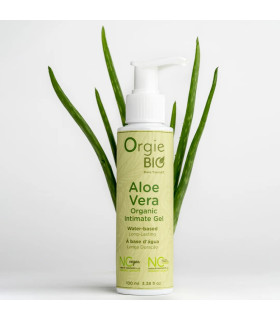 Лубрикант на водной основе Orgie Bio органический, с алоэ вера, 100 мл - No Taboo