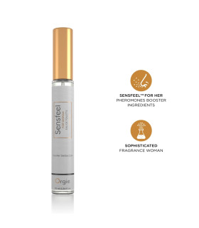 Парфюмерия с феромонами Orgie Sensfeel для женщин, 10 мл - No Taboo