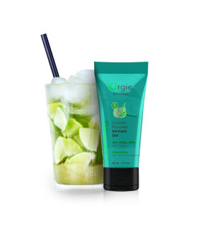 Съедобный лубрикант Orgie Lube Tube со вкусом Кайпиринья, 50 мл - No Taboo