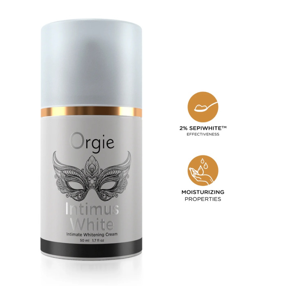 Возбуждающий крем для женщин Orgie Intimus White с эффектом осветления кожи, 50 мл (30891), zoom