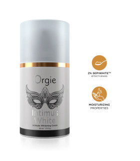Возбуждающий крем для женщин Orgie Intimus White с эффектом осветления кожи, 50 мл - No Taboo
