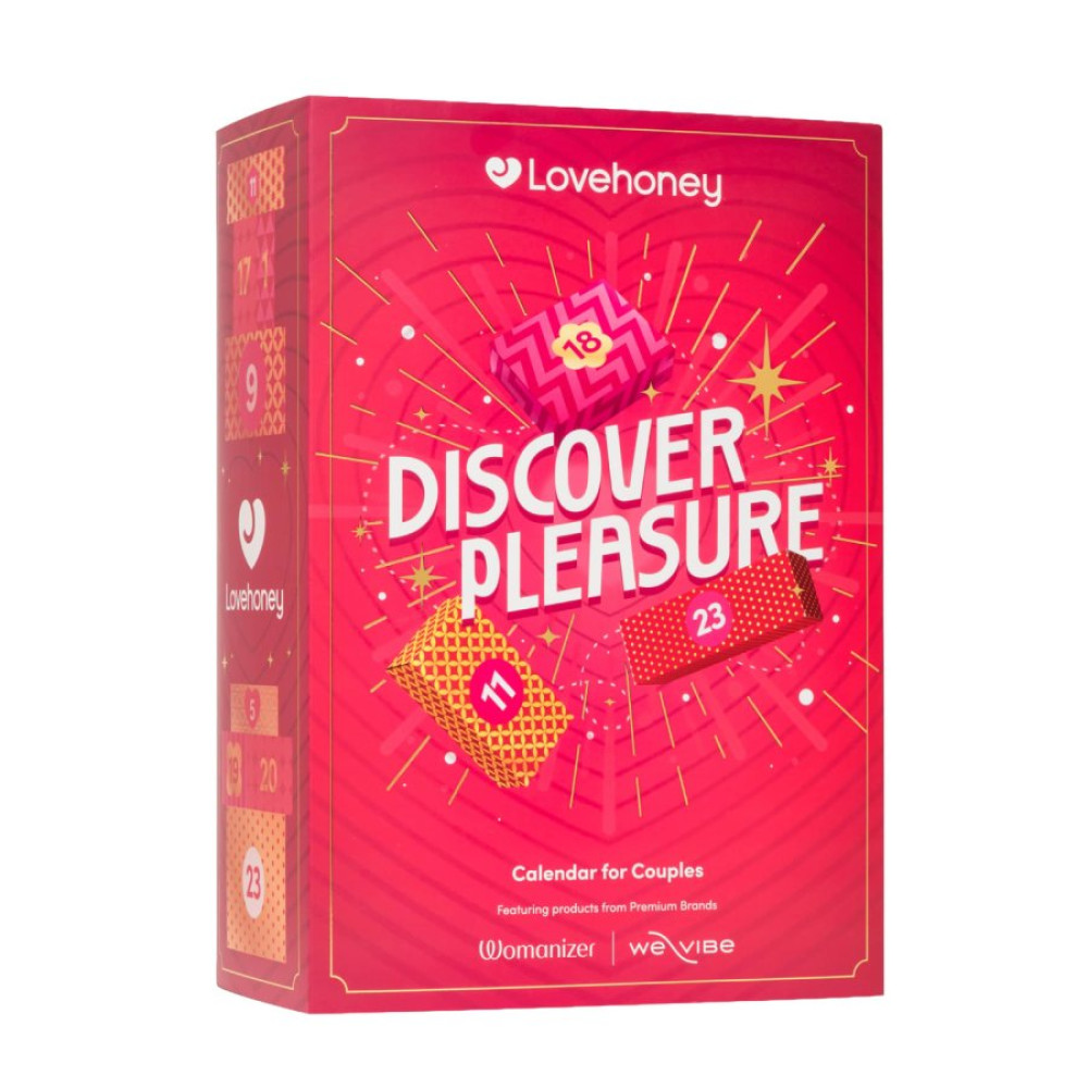 Адвент-календар для пар на 24 дні Lovehoney X Womanizer X We-Vibe Couple’s Advent Calendar 2025, 24 предмети (341001), zoom