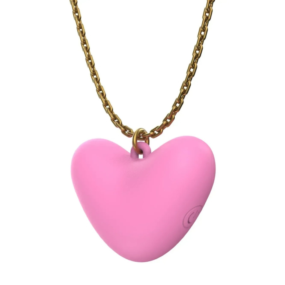 Мини-вибратор для клитора Every Night Toys Eileen в форме сердца, светло-розовый, 6.1 х 4.7 см (341021), zoom